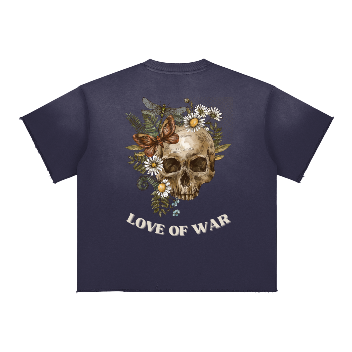Botanic Skull Shirt Sleeve Shirt