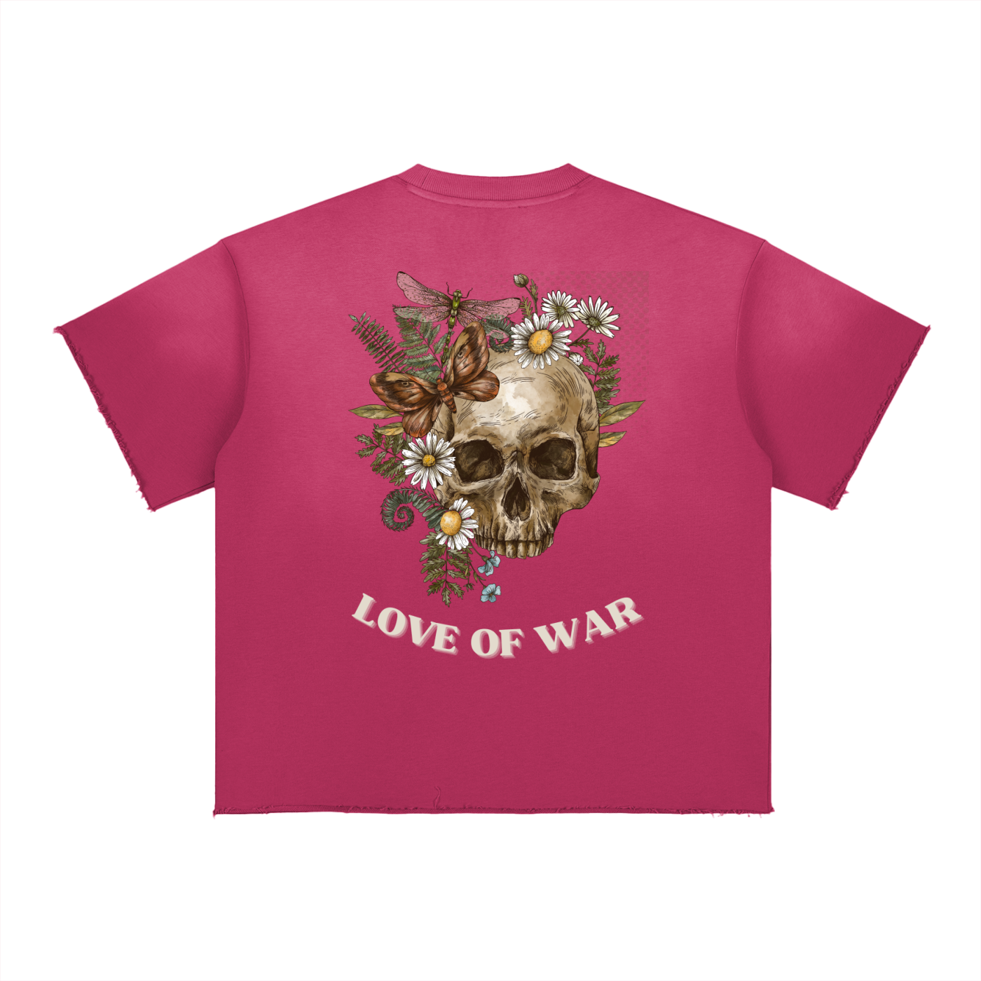 Botanic Skull Shirt Sleeve Shirt