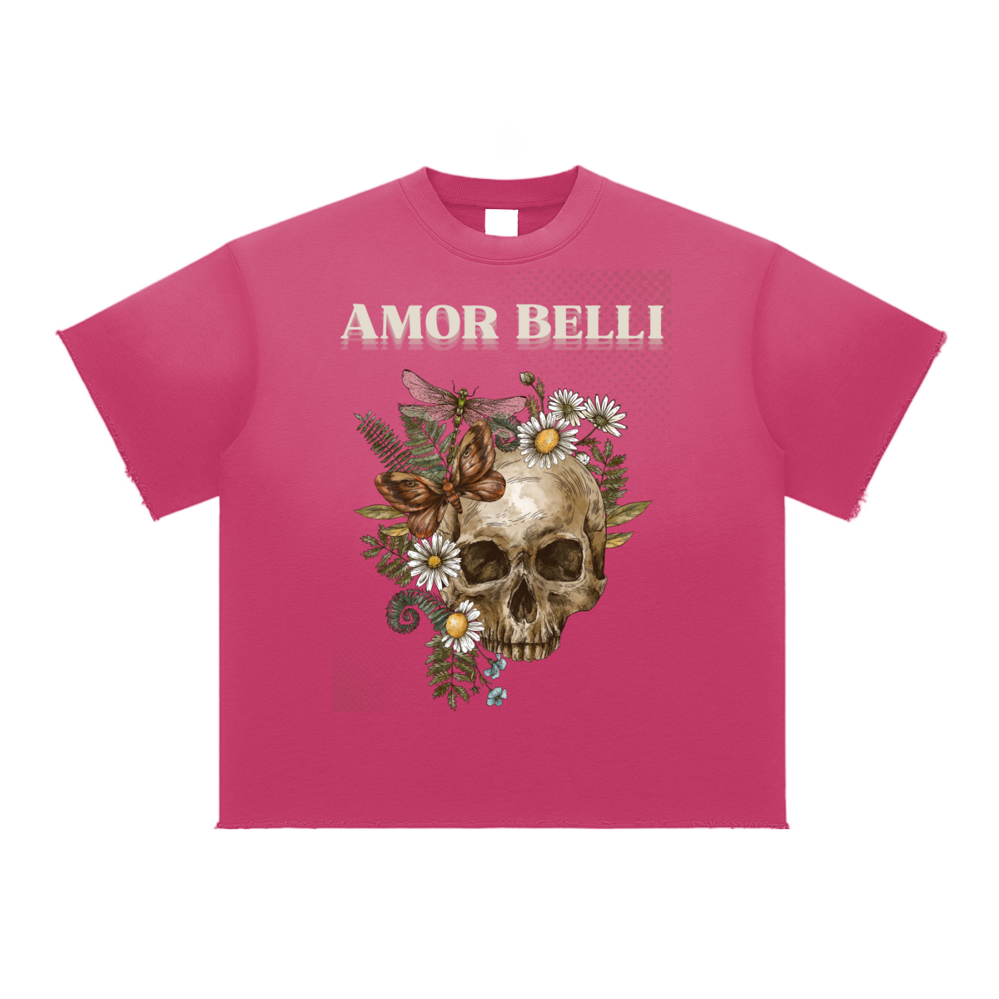 Botanic Skull Shirt Sleeve Shirt