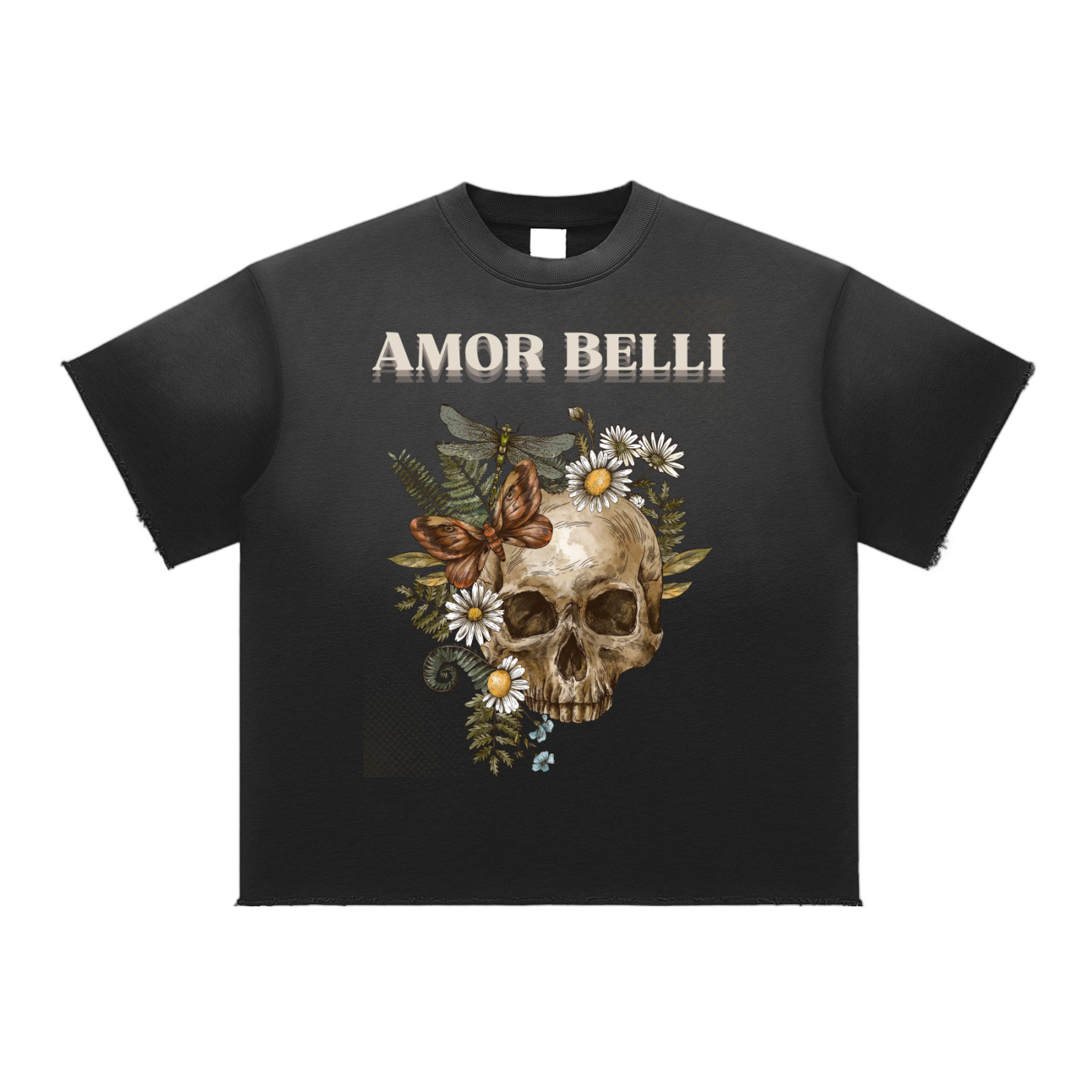 Botanic Skull Shirt Sleeve Shirt