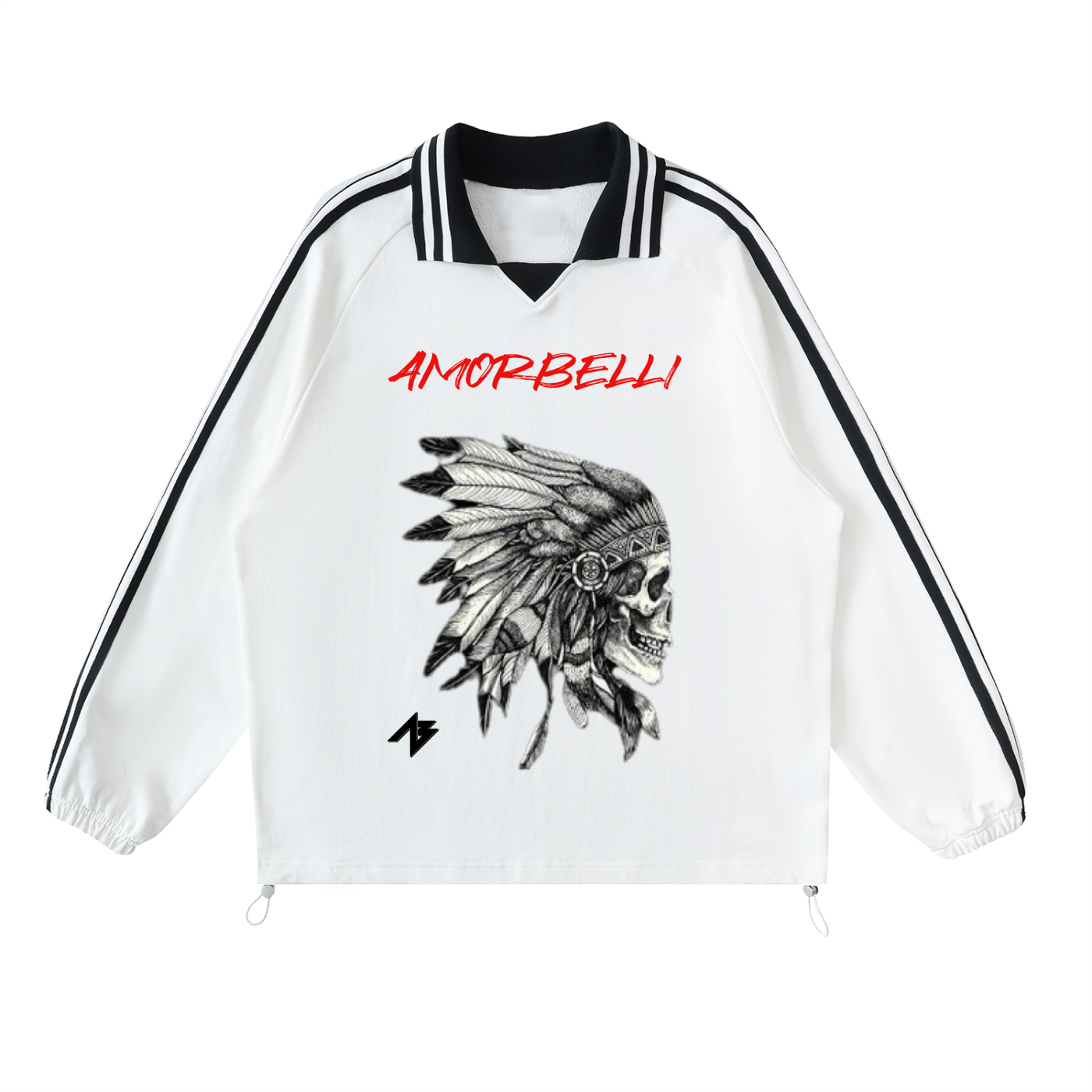 Chief Varsity Lapel Collar Sweatshirt