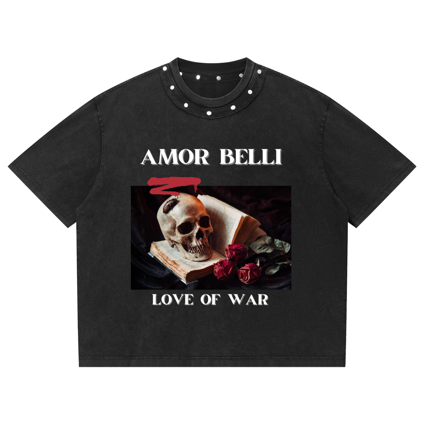 SILENT WAR Studded T-Shirt