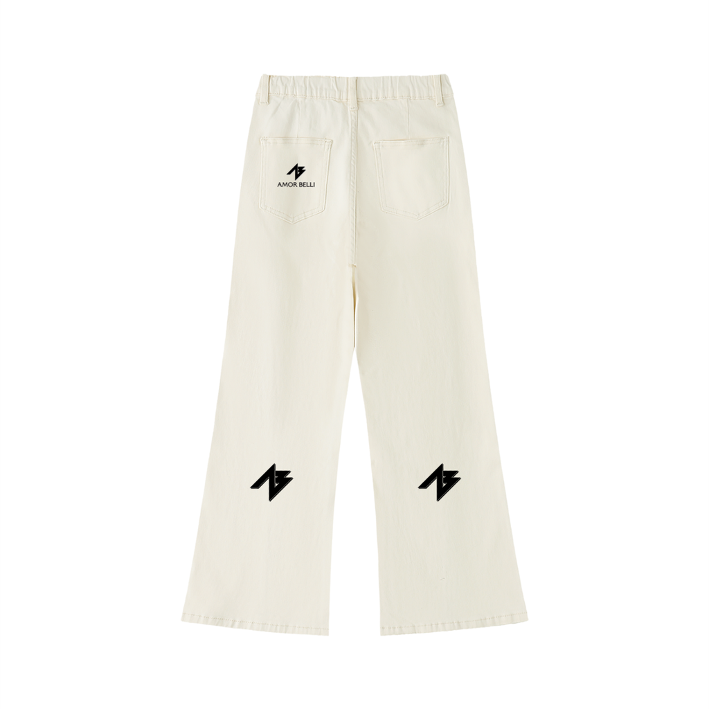 Women's CHERRY BLOSSOM Flared Jeans
