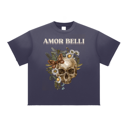Botanic Skull Shirt Sleeve Shirt