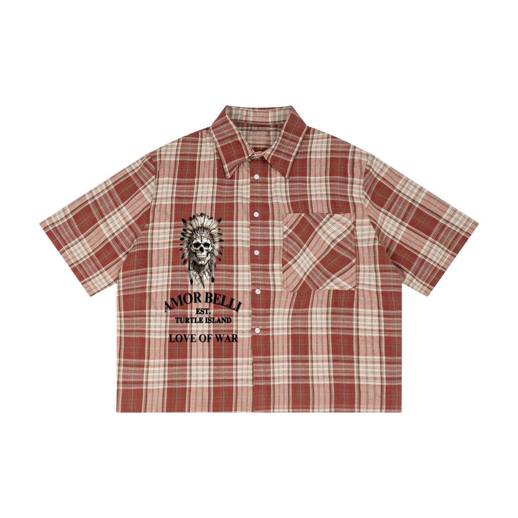 WARBORN Plaid Short Sleeve Shirt