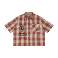 WARBORN Plaid Short Sleeve Shirt