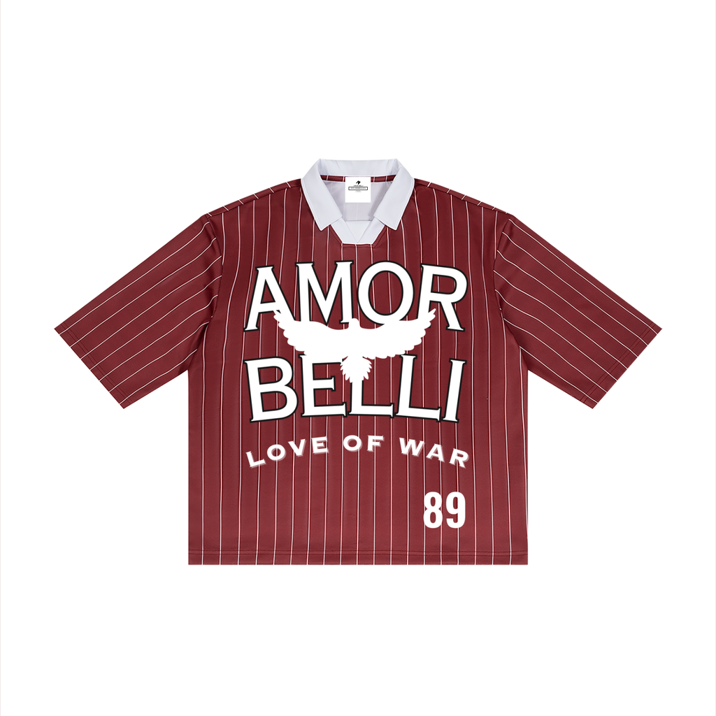 AERIAL DIVISION Pinstripe Football Shirt