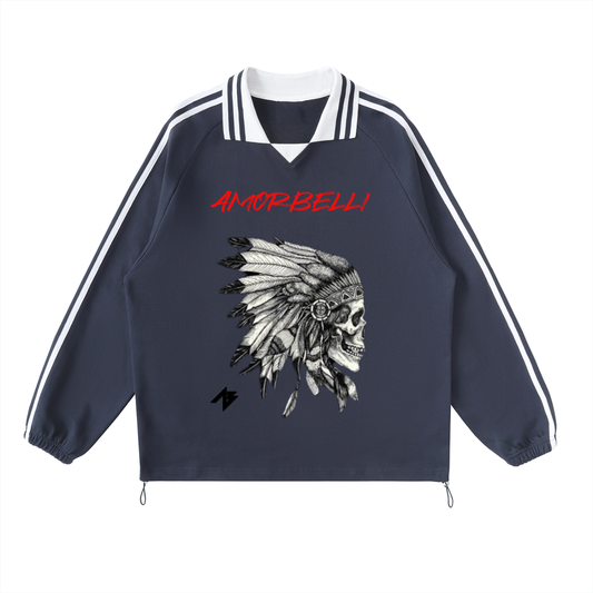 Chief Varsity Lapel Collar Sweatshirt