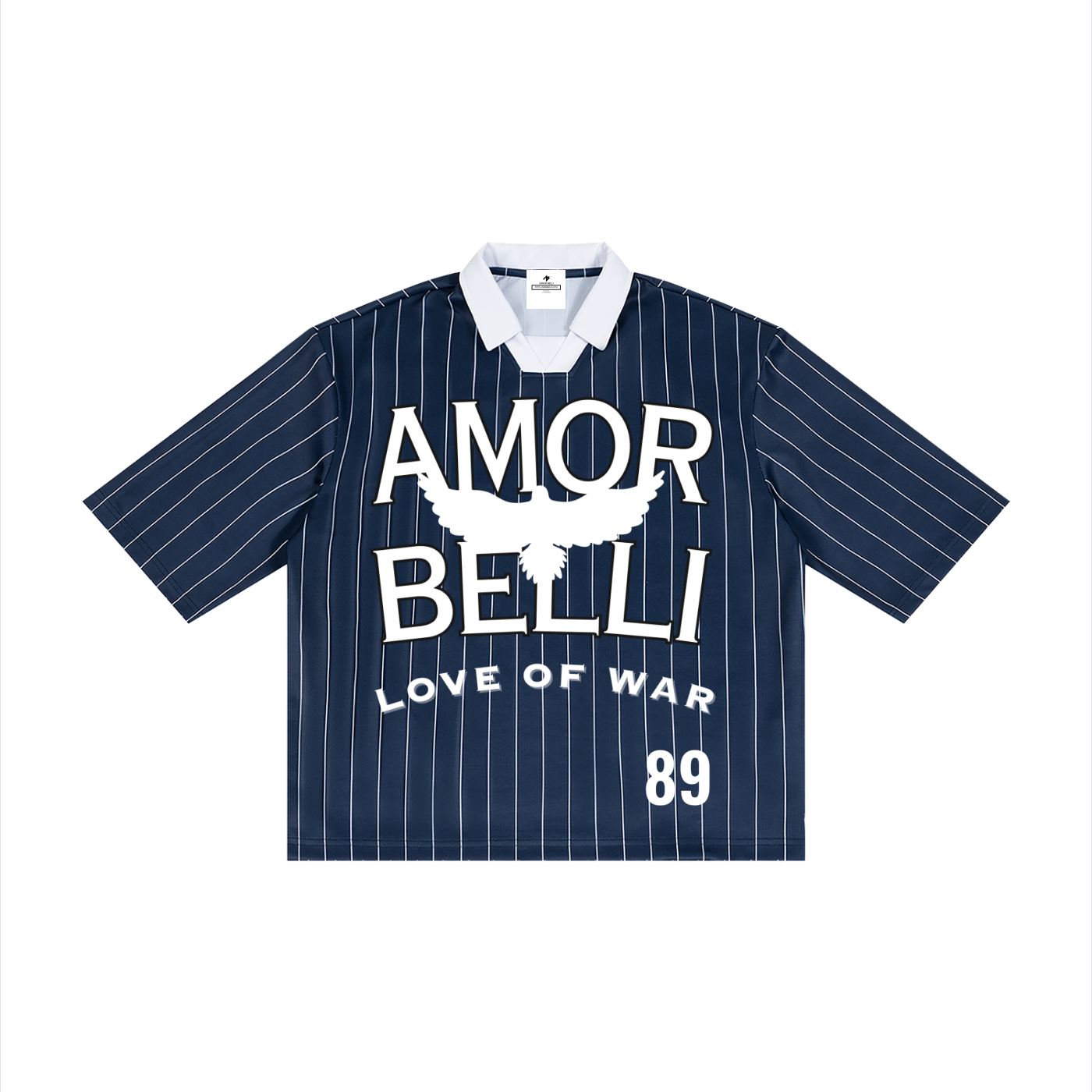 AERIAL DIVISION Pinstripe Football Shirt