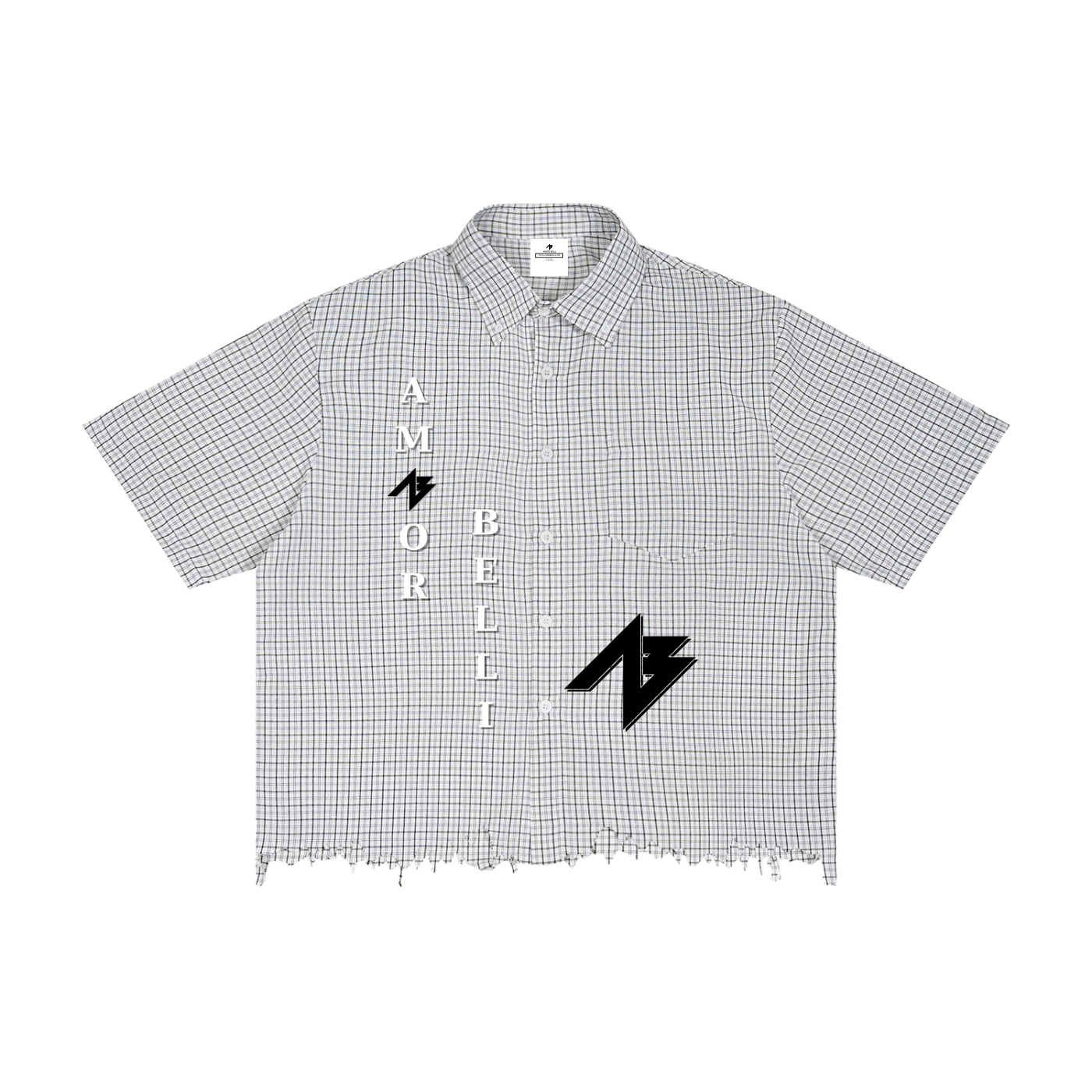 ASCENDANT Distressed Plaid Shirt