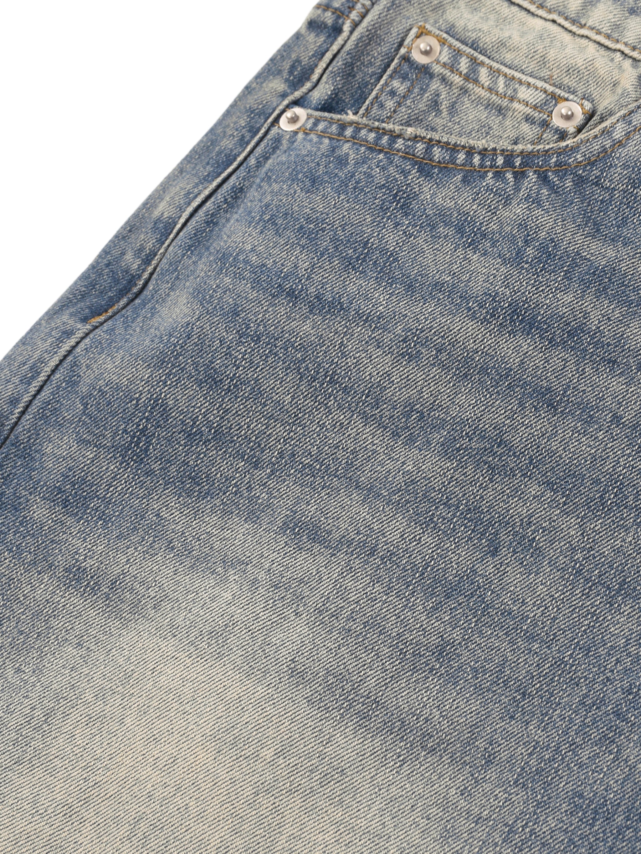 GARDEN OF LIFE Baggy Denim Shorts
