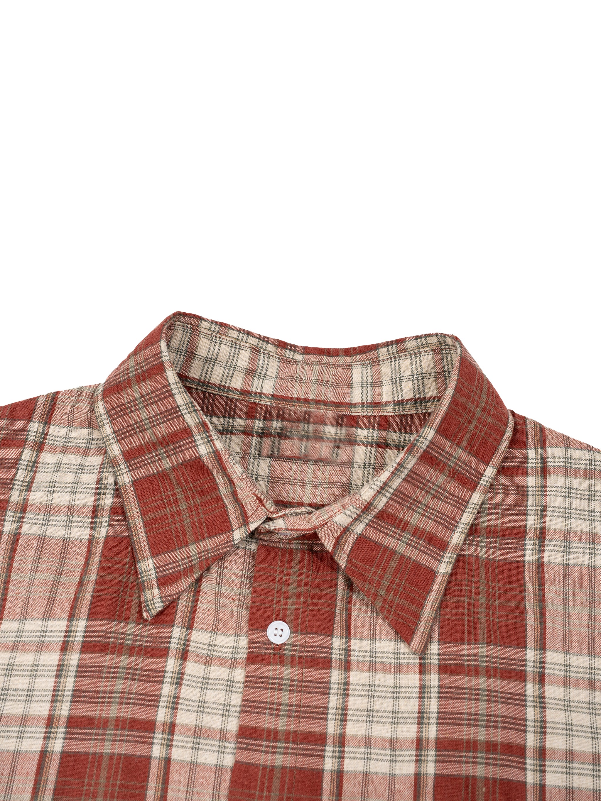 WARBORN Plaid Short Sleeve Shirt
